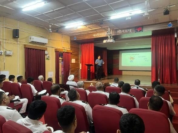 Session at a naval establishment